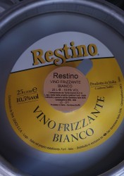 Vino frizzante bianco